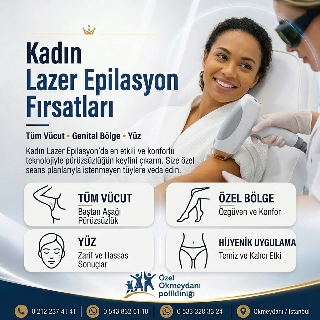 Kadın Lazer Epilasyon